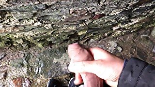 Straight guy makes me cum in the castle