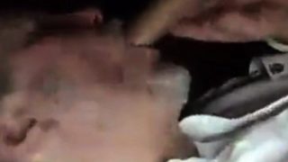 Sucking a hot young man in a cruising cinema