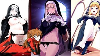 Tag: Nun - presented by Asuka Langley  Hentai JOI