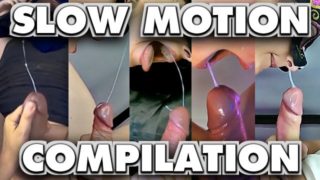 Extreme SLOW MO Cumshot Compilation #1