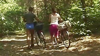 mature big cock fucked at our bike tour