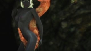 3D Elf Girl Impregnated by Monsters!