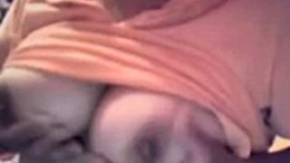 btw girl showing boobs on webcam