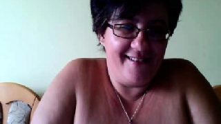 Busty Mature Jane Masturbate her Hairy Twat