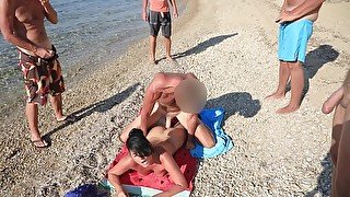 My asshole is for everyone! The summer creampie orgys
