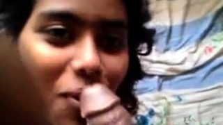 indian babe fucked in all position and takes a facial