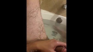 Shower masturbation