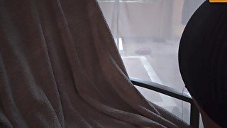 Having relaxing masturbation in living room, while my friends were away - Mimi Mouse