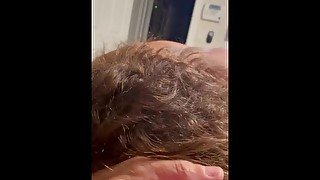 wife blow job after she tortures my nuts