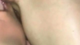 my buddy licks after the fuck, the wet pussy from my girl