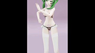 HATSUNE MIKU UNDRESS DANCE HENTAI NUDE VERTICAL SCREEN 3D DARK GREEN HAIR COLOR EDIT SMIXIX