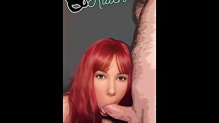 Hot Blowjob with Beauty Snapchat Filter