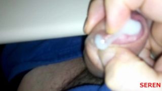 Solo masturbation with a young straight thug 