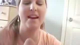 Cock Hungry Cunt Gobbles Her FellaÂ's Knob