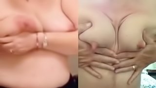 Hardcore compilation video with mature women touching their tits