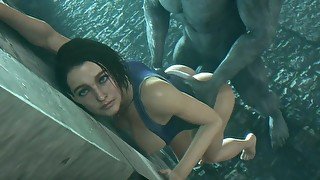 Jill Valentine Fucked Against the Wall