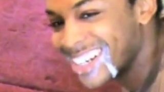 Tall Skinny Black Boy Cums In Very Pretty Mouth