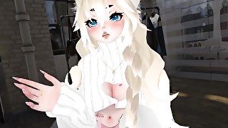 VRCHAT ERP female orgasm multiple ascension (also small q&a)