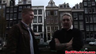 Pussyfucked dutch hooker welcomes tourist