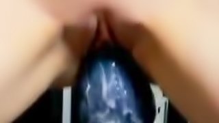 Pussy Getting Machine Fucked Up Close