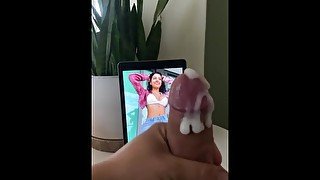 Cum tribute for Malú TikTok Celebrity Trevejo