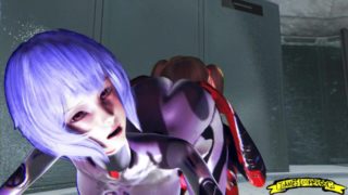 Rei Ayanami and Asuka Langley 3D SFM HENTAI