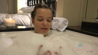 Your cock looks good in her mouth surrounded by bubbles