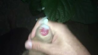 Uncut guy moans