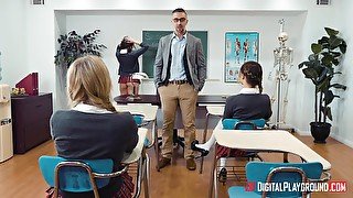 Best hardcore anal pleasures with the math teacher