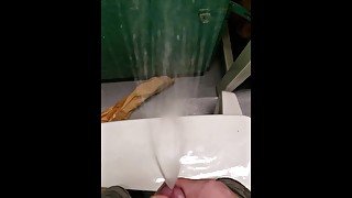 Naughty pissing at work part 2