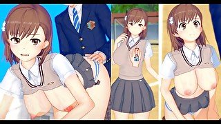 【エロゲーコイカツ！】とある魔術の禁書目録 御坂美琴 3DCG巨乳アニメ動画[Hentai Game Koikatsu! A Certain Magical Index Mikoto Misaka