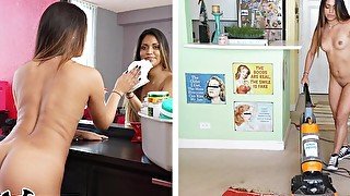 BANGBROS - Latin Housekeeper Workin' Hard For The Money