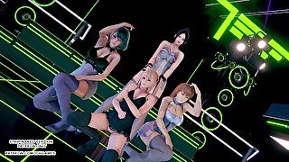 MMD KiIIler Lady Mai Shiranui Marie Rose Katsumi Tamaki Doa Sexy Dance