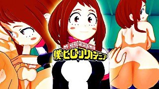 MY HERO ACADEMIA DEKU FUCKS OCHACO HENTAI 3D UNCENSORED