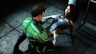 Green Lantern Proves His Manhood - Best 3D hentai porn