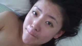 Asian blow in mouth