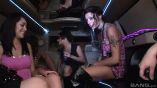 Mellow tattooed huzzy having an incredible lesbian sex