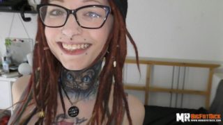 Redhead Goth Girl Meets Instagram Fuckboy - MrBigFatDick