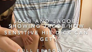 Very cute twink and Verbal jock fuck and cum in each other's mouths