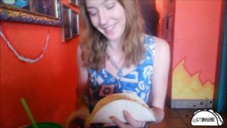 Public Blowjob & Eating a Cum Taco