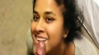 NRI girl asking to cum on her face