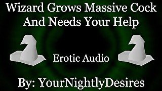 Wizard Master Grows Massive Horse Cock [Fantasy] [Cowgirl] [Blowjob] (Erotic Audio for Women)