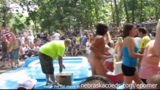 Chicago Amateurs Grease Grappling At Naturist Resort