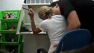 Office blowjob