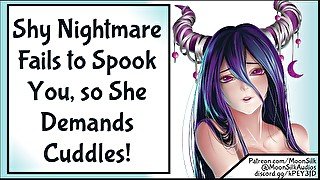 Shy Nightmare Tries To Spook You, Fails, & Demands Cuddles! [SFW] [Wholesome]