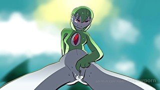 Gardevoir Needs No Big Cock to Squirt! Pokemon Cartoon