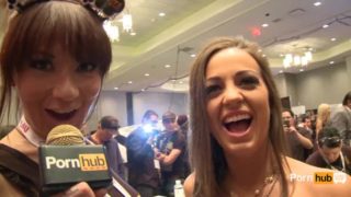 PornhubTV Abigail Mac Interview at 2014 AVN Awards