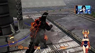 Let's Play Godzilla (2014) part 8 Burning Godzilla Fun