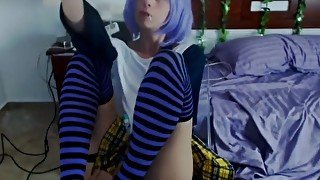 cute cosplay camgirl