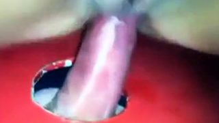 Cum Dripping Gloryhole Pussy